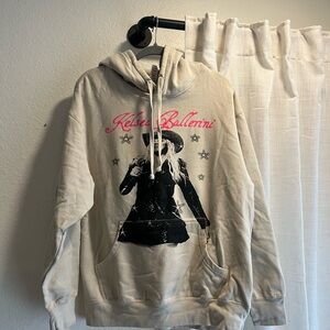 Cream Graphic Hoodie